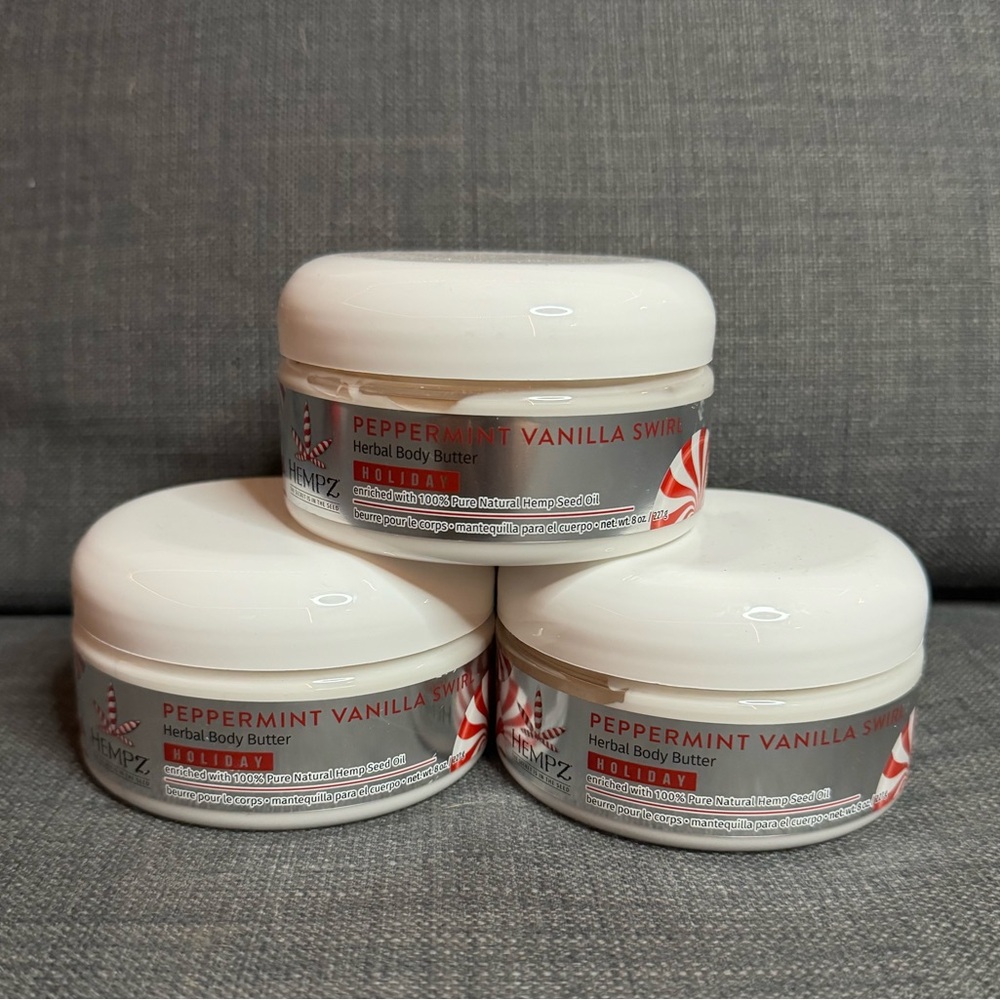HEMPZ Peppermint Vanilla Swirl Body Butter